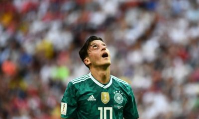 Mesut Ozil In Action For Germany