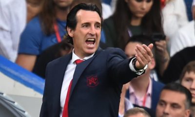 Arsenal manager Unai Emery