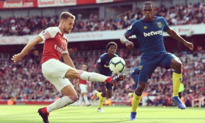 Aaron Ramsey Vs West Ham United