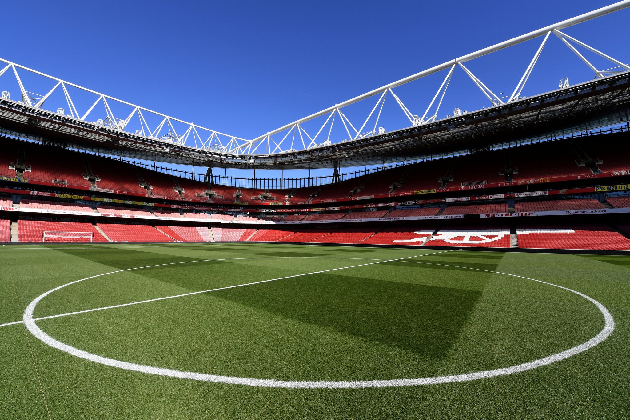 The Emirates Stadium